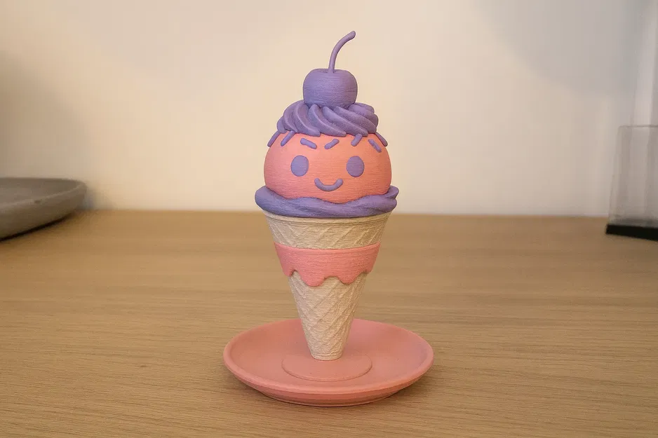 Cây Kem Vui Vẻ Với Cherry - Image 2