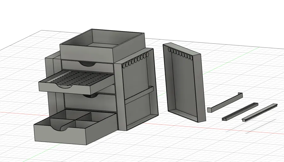 ORGANIZER GT481 - Kệ Tổ Chức Trang Sức 5 Tầng - Image 2