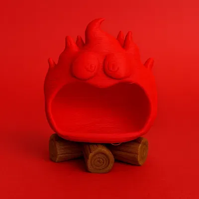 Mô Hình Ngọn Lửa Trại Dễ Thương