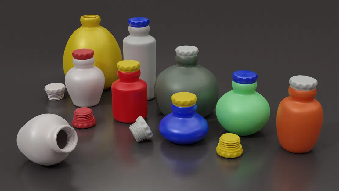 Bộ Chai - Bình Đựng Thuốc, Đồ Uống, Bình Giữ Nhiệt Các Loại - Image 1