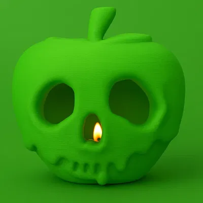 Giá Đỡ Nến Tealight Hình Trái Táo Độc