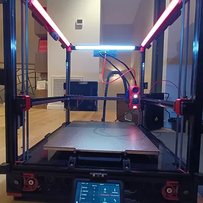 Khay Gắn Đèn LED Voron Disco/Daylight Trên Thanh Ray Có Bộ Khuếch Tán