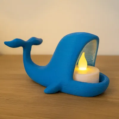 Chân Nến Hình Cá Voi Xinh Xắn