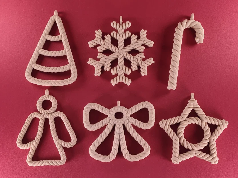 Đồ trang trí Giáng sinh - Bộ sưu tập dây thừng số 3 - Image 1