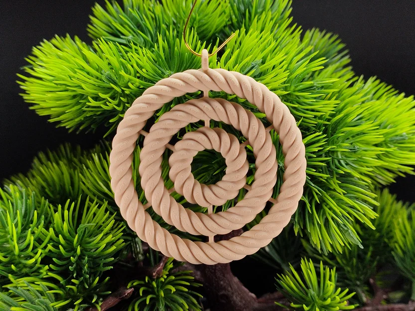 Bộ Sưu Tập Trang Trí Giáng Sinh Hình Dây Thừng 2 - Image 6