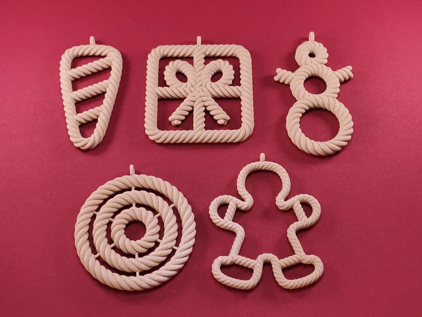 Bộ Sưu Tập Trang Trí Giáng Sinh Hình Dây Thừng 2 - Image 10