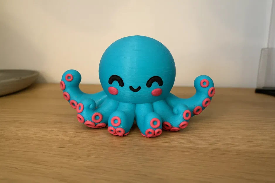 Mô Hình Bạch Tuộc Kawaii Dễ Thương - Image 2