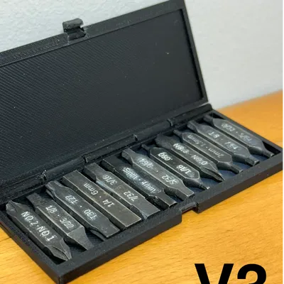 Hộp Đựng Tua Vít Dẹp - 4 Phiên Bản - 12 Đầu - Pine Makers