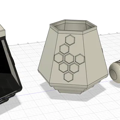 Lọ Mật Ong Hình Lục Giác