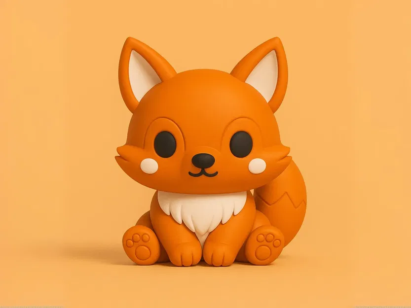 Mô Hình Cáo Dễ Thương - Image 1