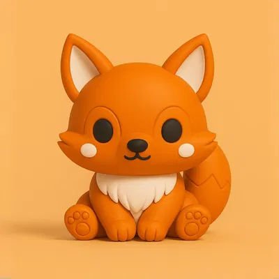 Mô Hình Cáo Dễ Thương