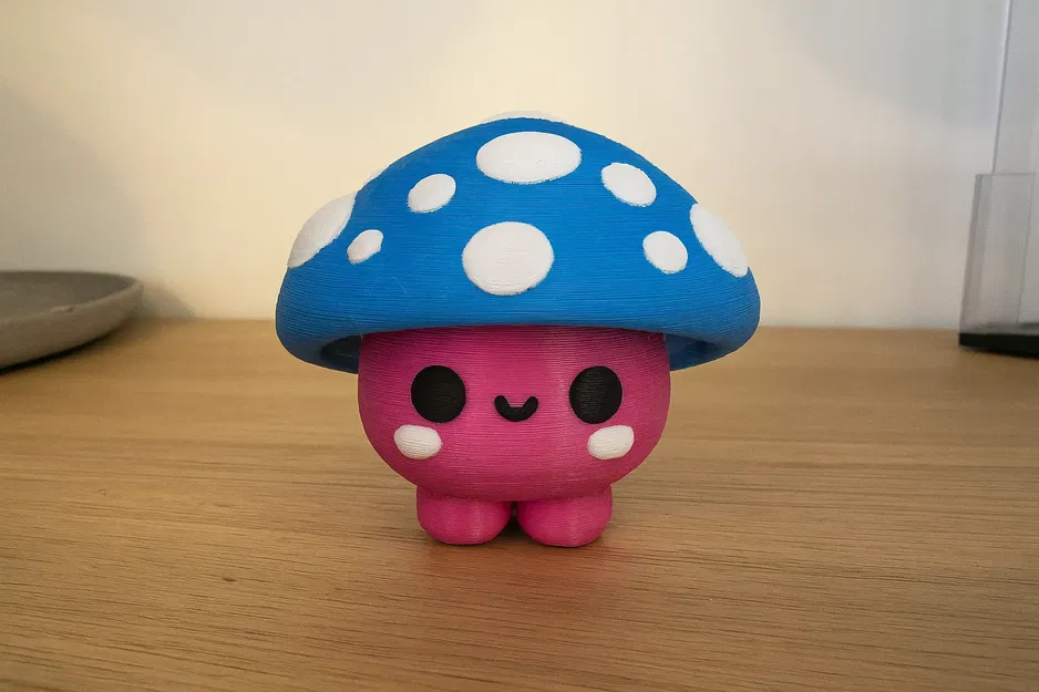 Mô Hình Nấm Kawaii Dễ Thương - Image 2