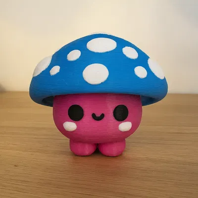 Mô Hình Nấm Kawaii Dễ Thương