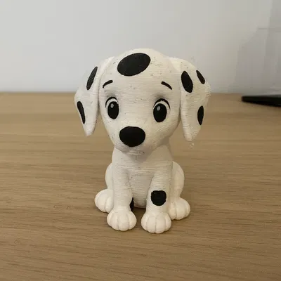 Mô hình Cún Con Dalmatian Dễ Thương