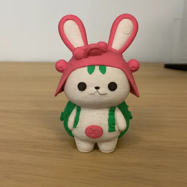 Thỏ Con Đội Nón Hồng - Image 2