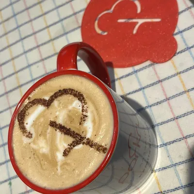 Khuôn Stencil Cà Phê Logo Parkrun