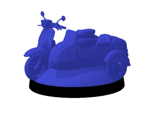 Vespa có Bè (Xe Lôi) - Image 2