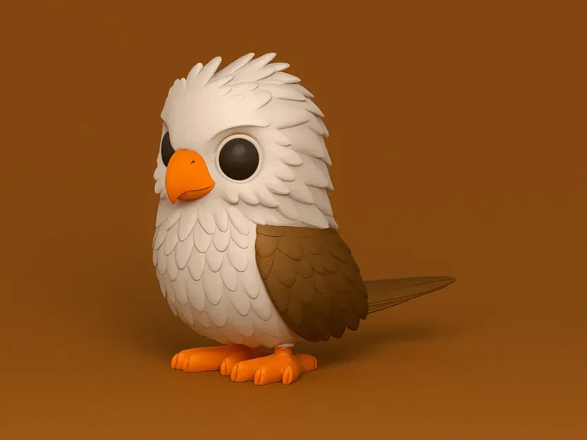 Đại Bàng Nhỏ - Mô Hình 3D - Image 1