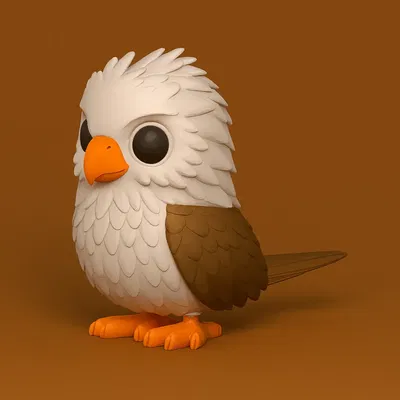 Đại Bàng Nhỏ - Mô Hình 3D