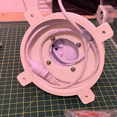 Đế Gắn Tường Unifi Protect G6 Pro Turret Có Ngăn Chứa Dây Cáp