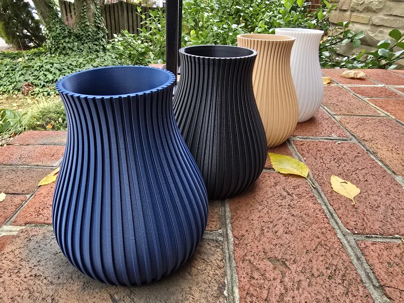 Phong cách nghệ thuật: Bình Hoa Phong Lan Gân Sườn - Image 1