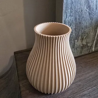 Phong cách nghệ thuật: Bình Hoa Phong Lan Gân Sườn