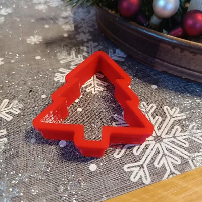 Khuôn Cắt Bánh Quy Hình Cây Thông Noel