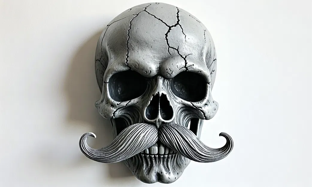 Đầu Lâu Ông Già Noel - Trang Trí Lễ Hội - Image 1