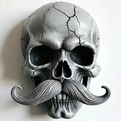 Đầu Lâu Ông Già Noel - Trang Trí Lễ Hội