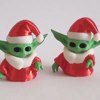 Ông Già Noel Grogu - Mô Hình Giáng Sinh Đáng Yêu