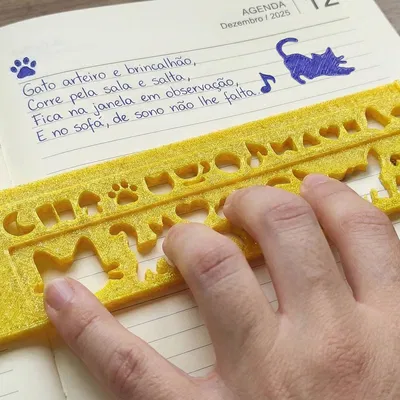 Thước Kẻ Mèo - Dễ Thương và Chính Xác