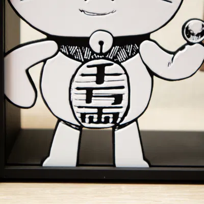 Chặn sách Turbo Granny hóa Maneki Neko | Fan Art DanDaDan