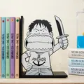 Kẹp sách Kid Luffy | Fan Art One Piece - Thumbnail 1