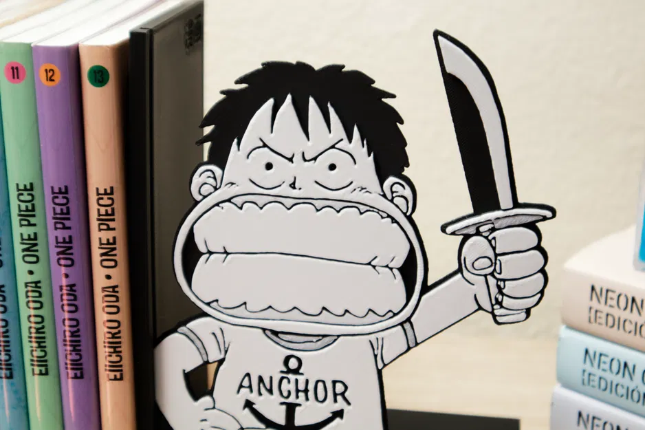 Kẹp sách Kid Luffy | Fan Art One Piece - Image 2