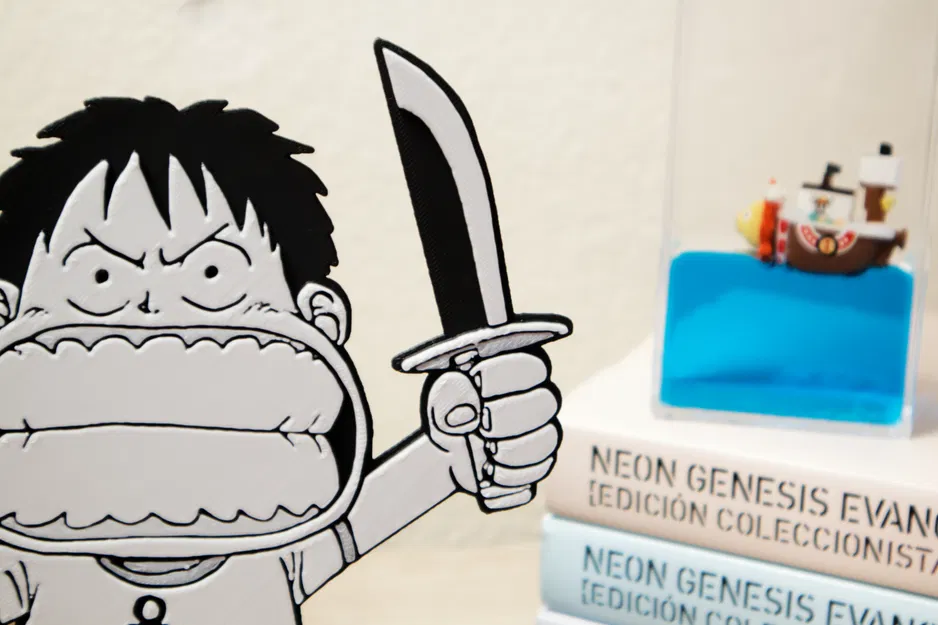 Kẹp sách Kid Luffy | Fan Art One Piece - Image 3