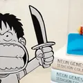 Kẹp sách Kid Luffy | Fan Art One Piece - Thumbnail 3