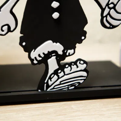 Chặn sách Luffy Gear 3 - Fan Art One Piece