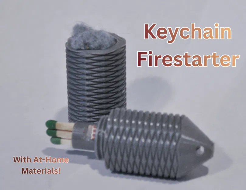 Móc Khóa Tạo Lửa (Thiết Kế Vặn Mở) - Image 1