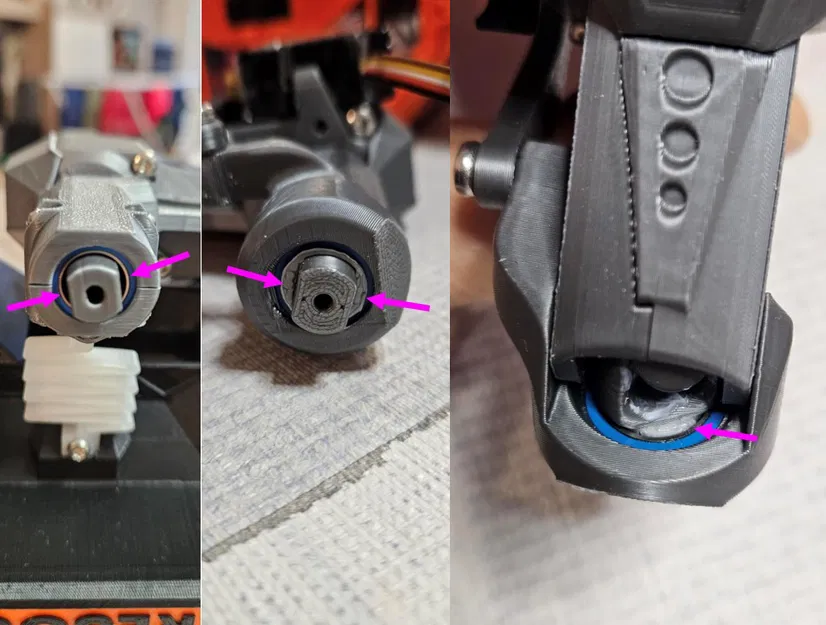 Bộ 3D Mini4x4 Rescuer - Gioăng trục / Giới hạn khoảng hở - Image 2