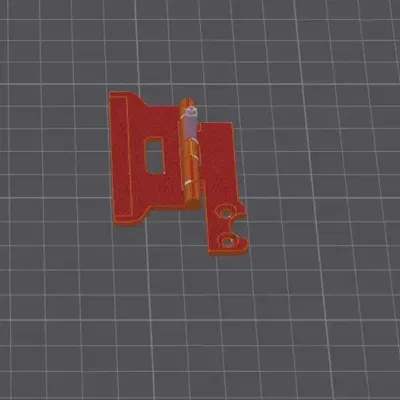 Giá đỡ gạt silicone K1/K1C CFS Kit có bản lề