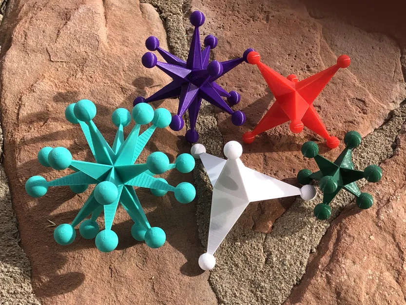 Khối đa diện Platon - Safe Kleetope (OpenSCAD) - Image 1