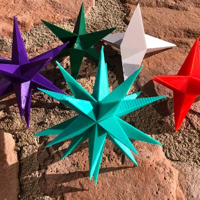 Các Khối đa diện đều - Kleetope (OpenSCAD)