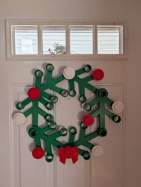 Giá Treo Nam Châm Cho Vòng Hoa Lego - Image 1