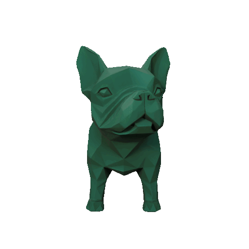 Tượng Chó Bulldog Pháp