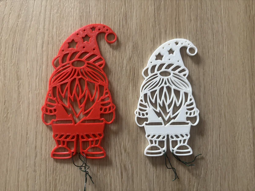 Người lùn Giáng Sinh – Đồ trang trí treo / Trang trí tường - Image 1