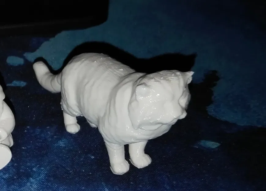 Mô Hình 3D Mèo Manul Hoang Dã - Image 1