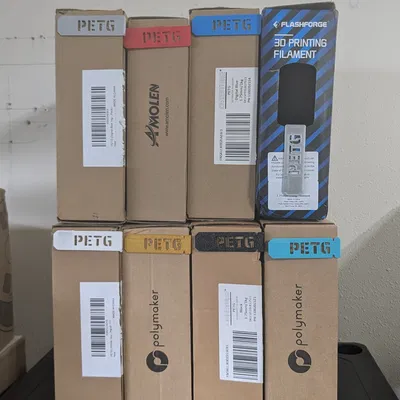 Nhãn Dán Hộp Cuộn Dây Tóc (Filament Box Swatch Labels)