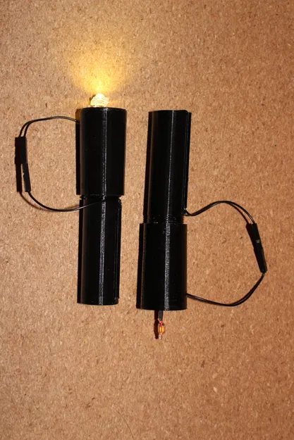 Hộp đèn neon, nến // Hộp đèn pin || neonkaarsje - Image 2