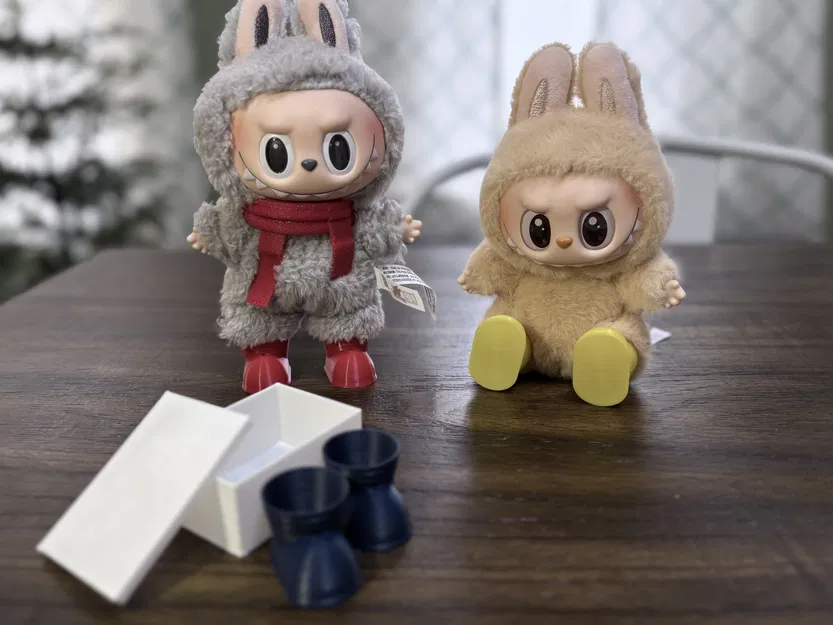 Giày & Hộp Labubu - Vừa vặn hoàn hảo - Mượt mà - In nhanh - Low Poly - Image 6