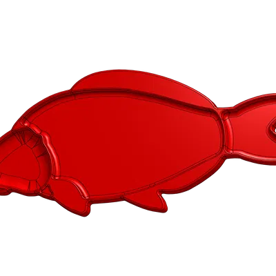 Tô/Khay Cá Chép Noel